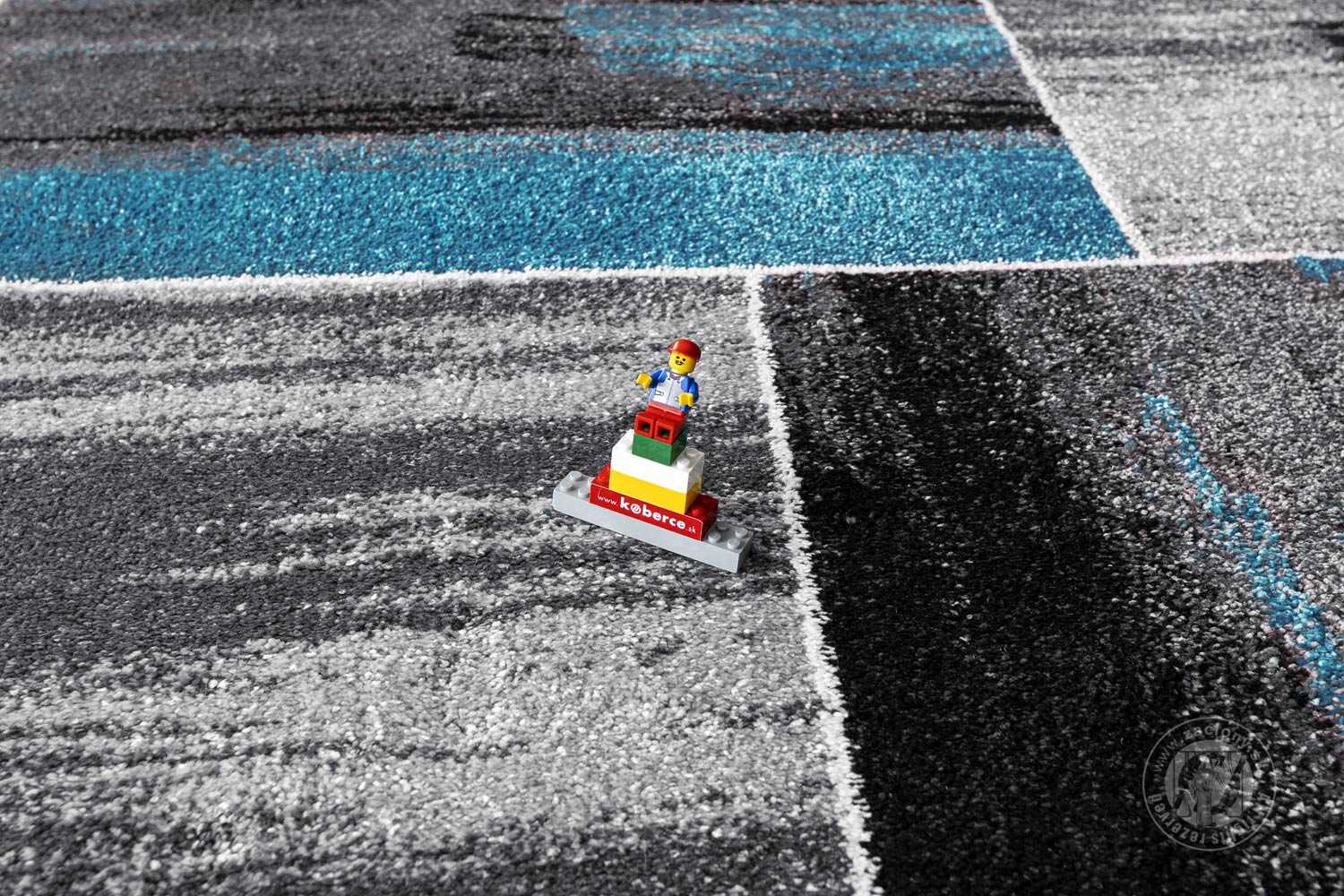 Kusový koberec HAWAII blue