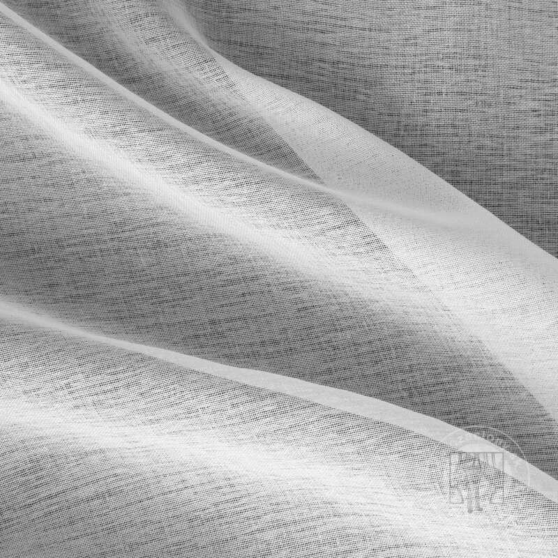 Záclona na flex páske Layla biela 140x300cm