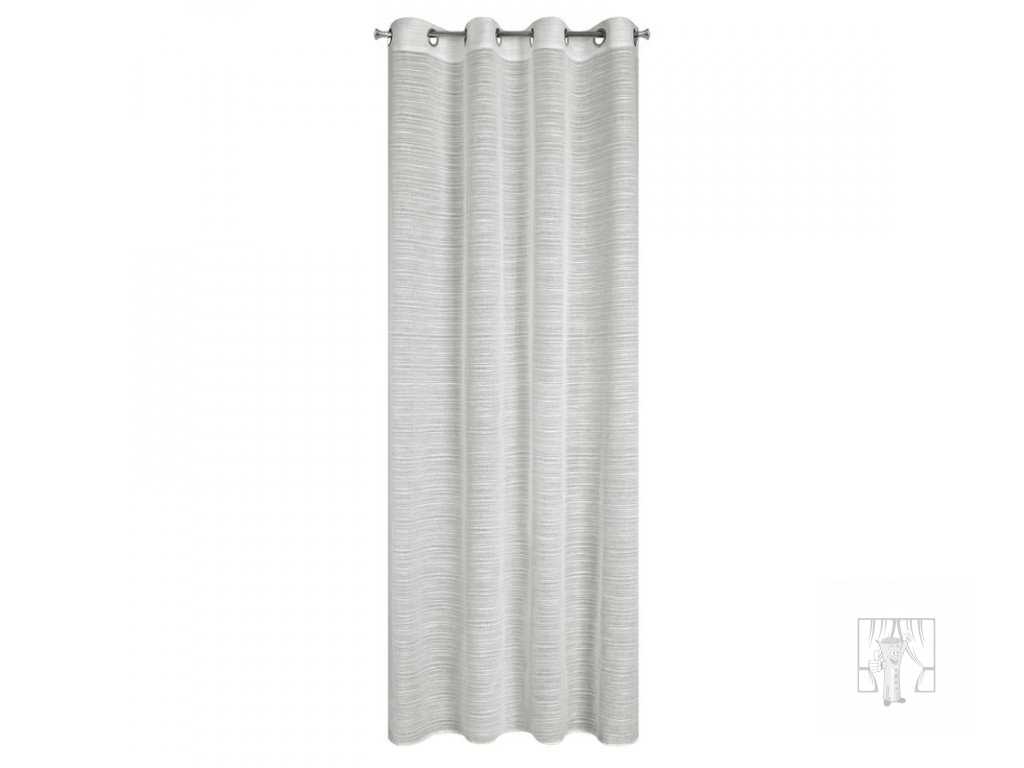 Záclona ARIA na krúžkoch béžová 140x250 cm