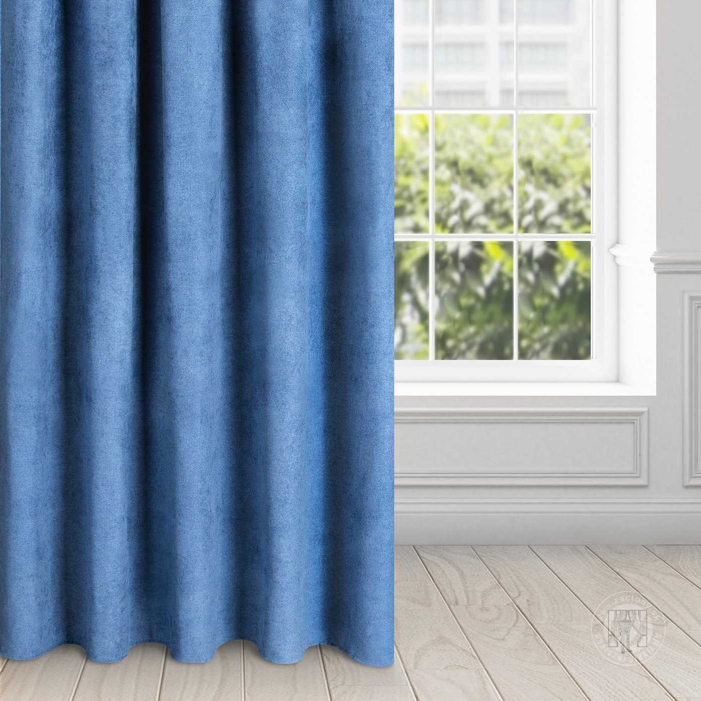 Záves AMAYA modrý 140x250 cm