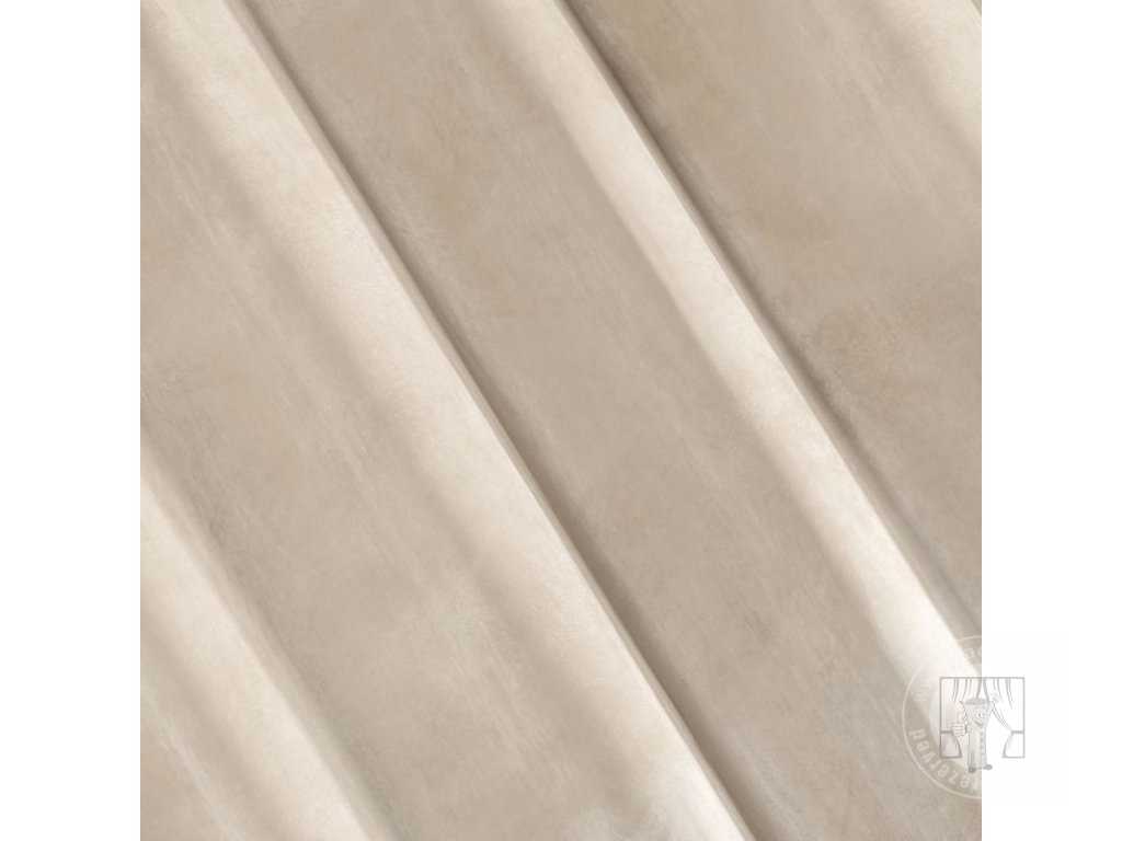 Záves RIA na páske béžový 140x270cm