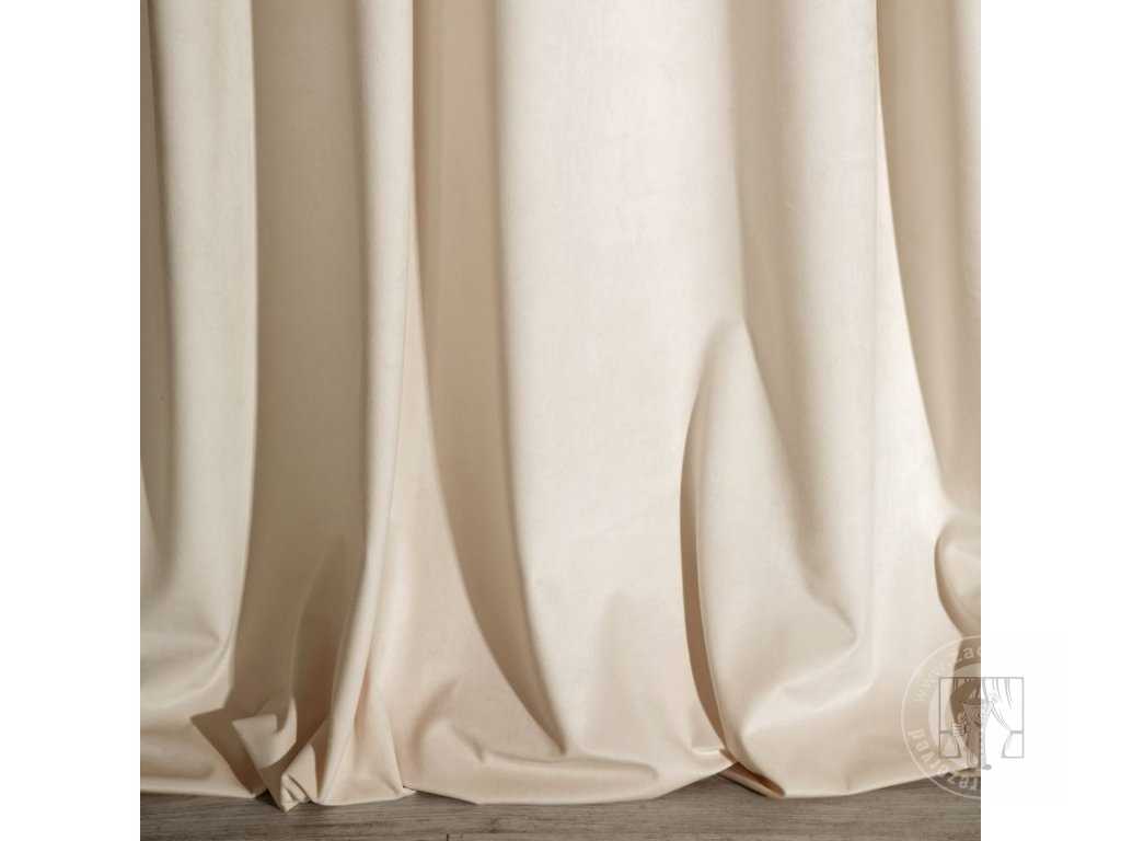 Záves RIA na páske béžový 140x270cm