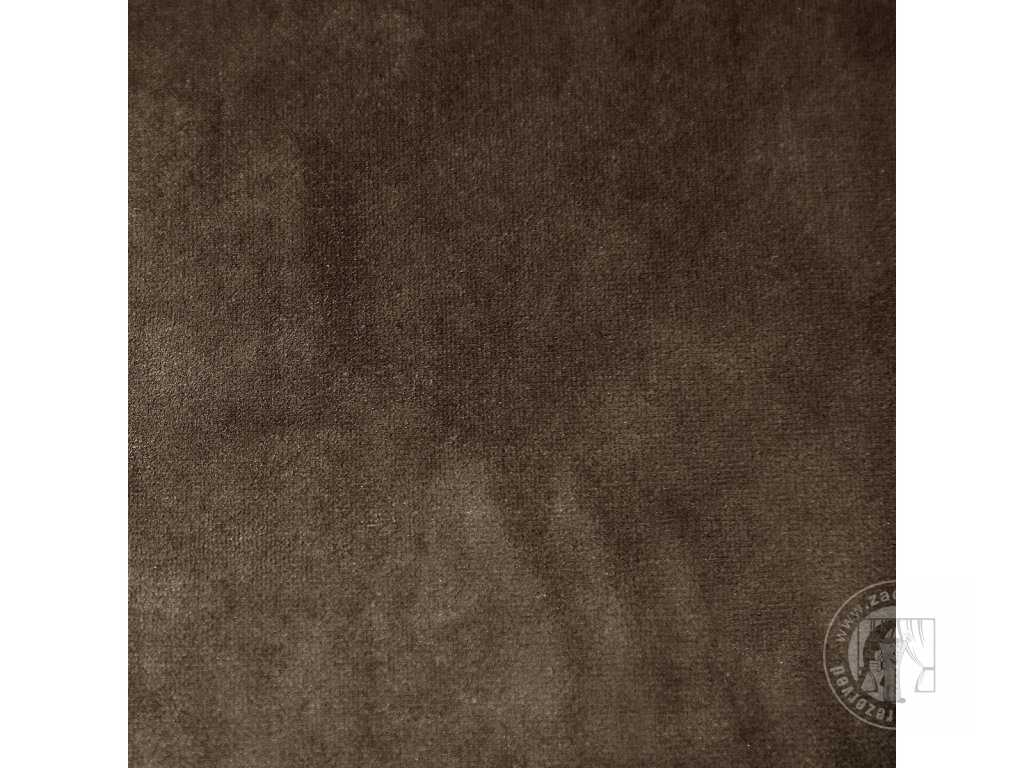 Záves RIA na páske hnedý 140x270cm