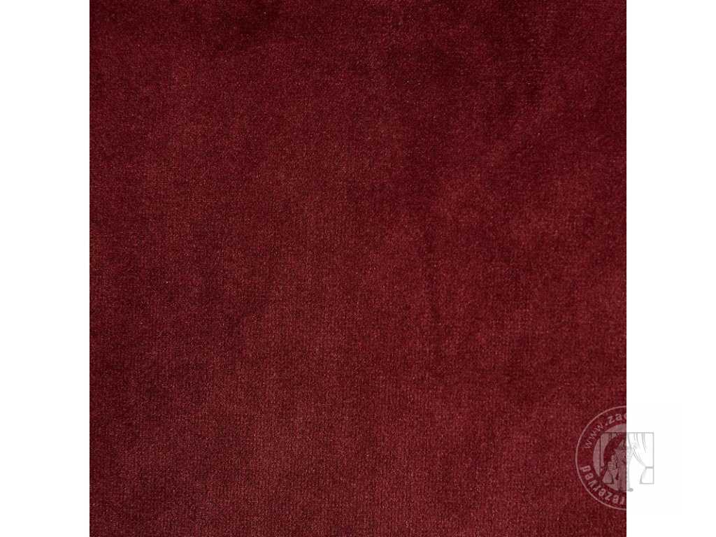 Záves RIA na páske tmavý bordový 140x270cm