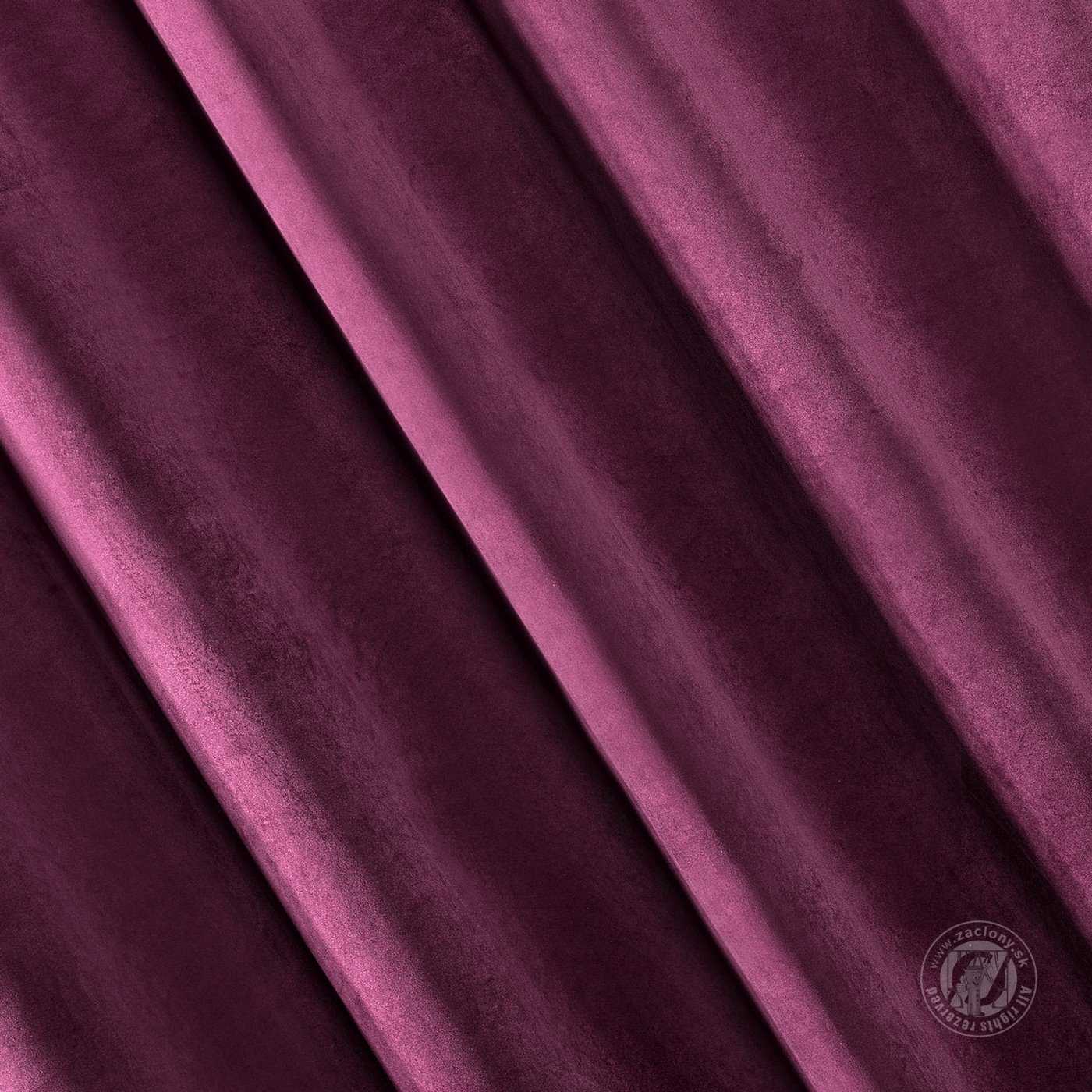 Záves RIA na páske fialový 140x270cm