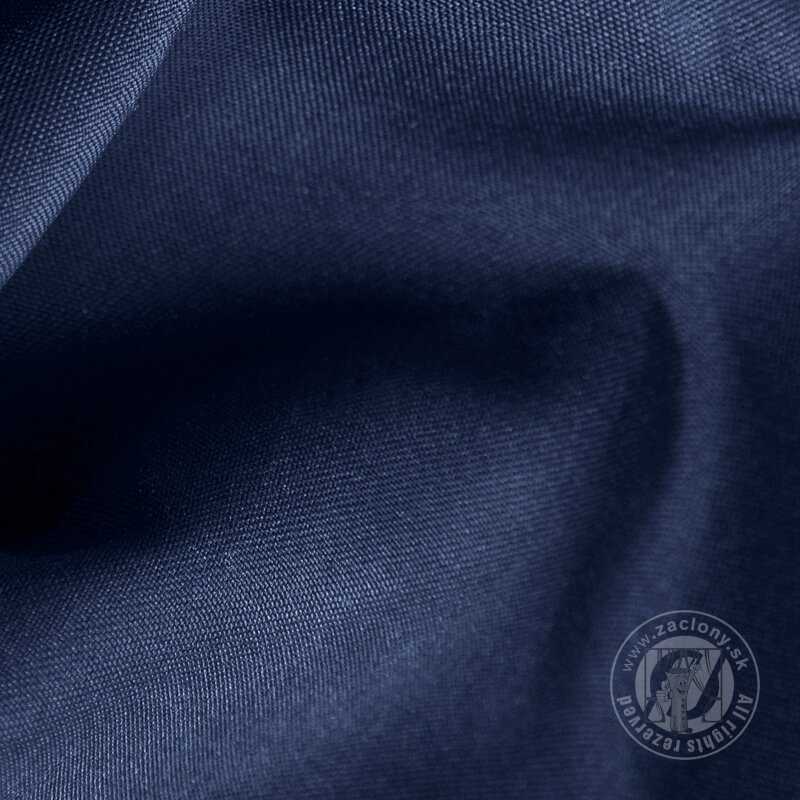 Záves RITA na krúžkoch tmavomodrý 140x250cm