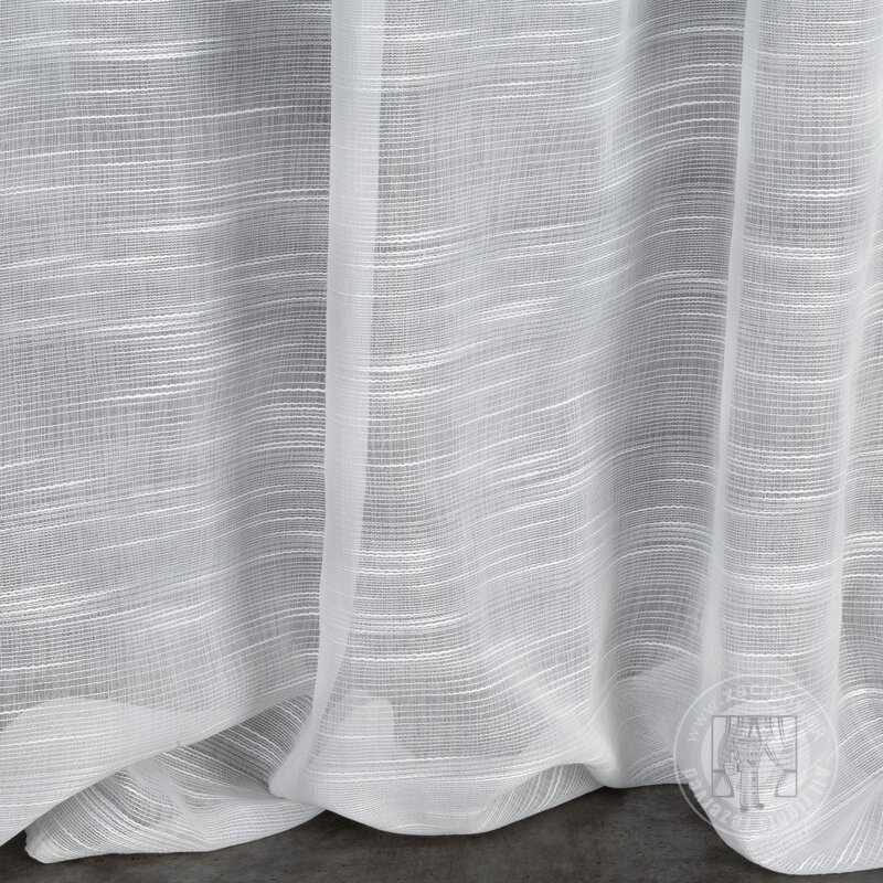 Záclona Astera na krúžkoch biela 140x250