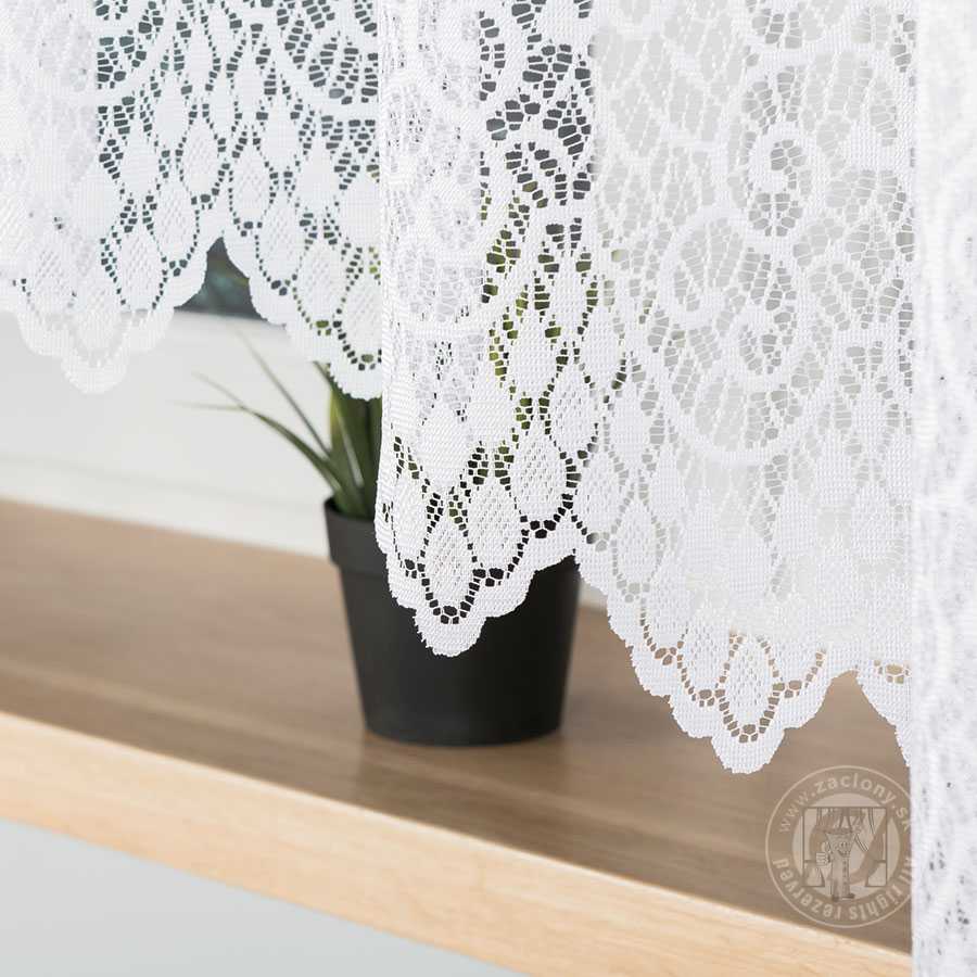 Žakarová záclona VIOLETTA 01539/001 300x160 cm