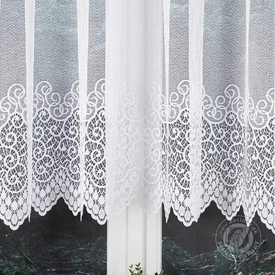 Žakarová záclona VIOLETTA 01539/001 300x160 cm