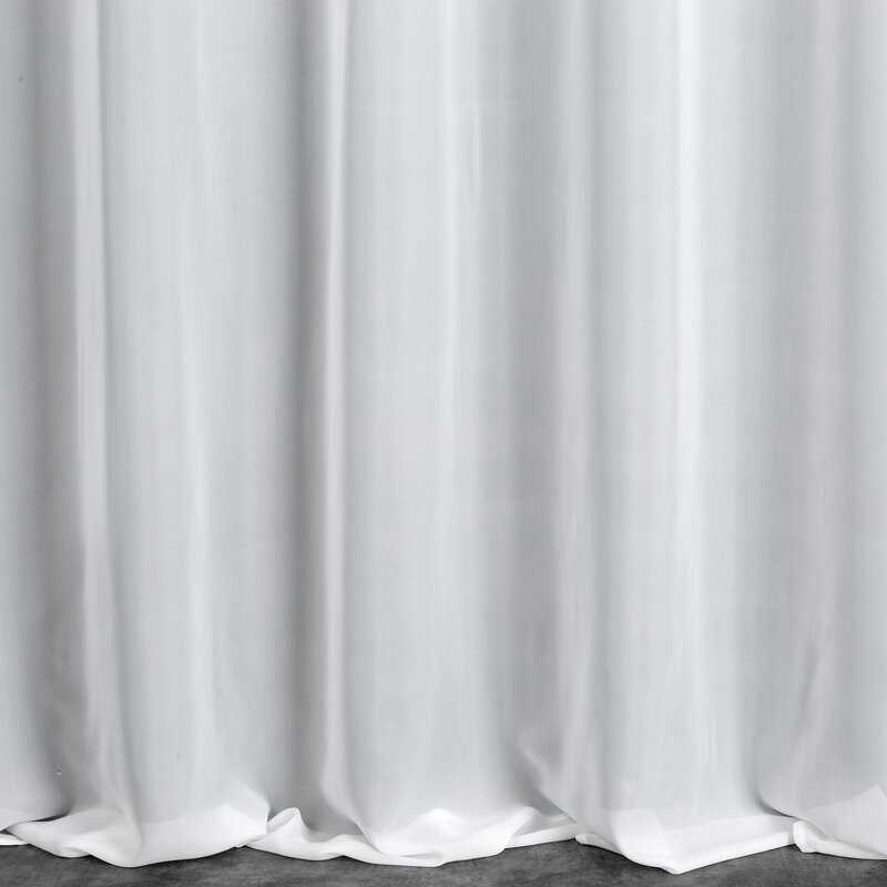 Záclona VENUS na krúžkoch biela 140x250 cm