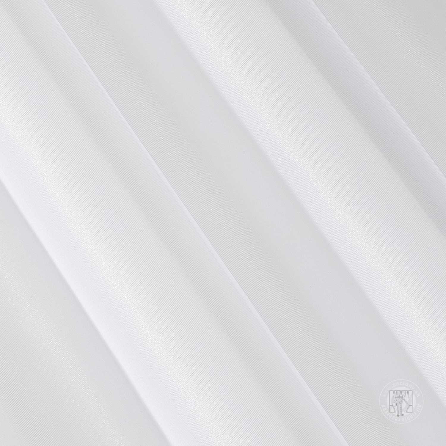 Záclona ESEL na krúžkoch biela 400x250 cm