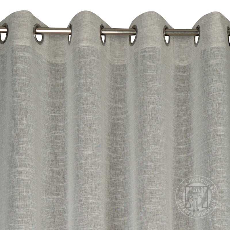 Záves AMARI na krúžkoch béžový 140x250cm