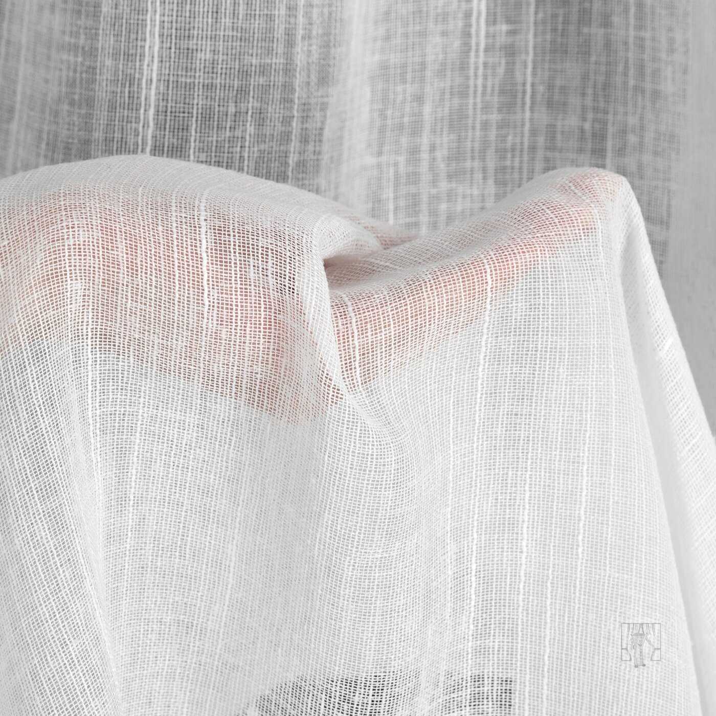 Záclona CARLA na krúžkoch biela 300x250cm