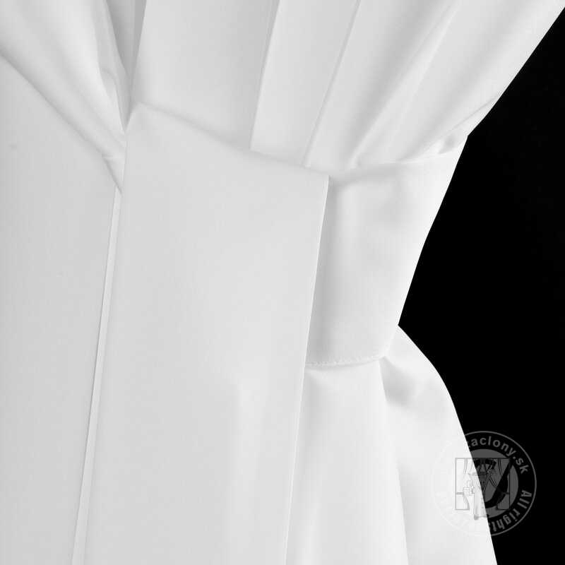 Záves na terasu GARDEN s tunelom 155x200 cm biely