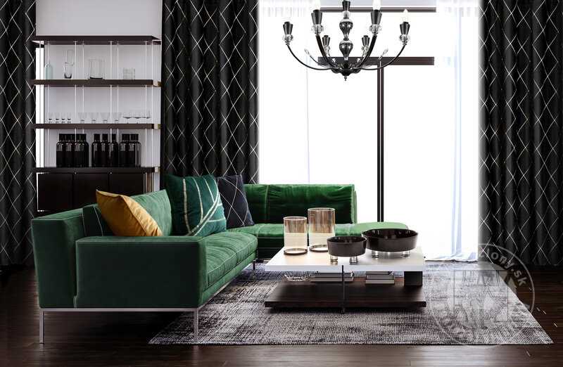 Obliečka na vankúš PIERRE CARDIN MARGO 45x45cm sivá/strieborná