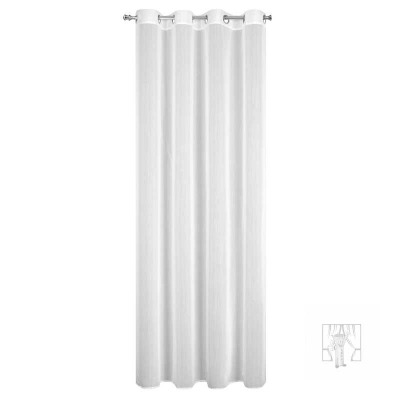 Záclona KALIA na krúžkoch 140x260cm