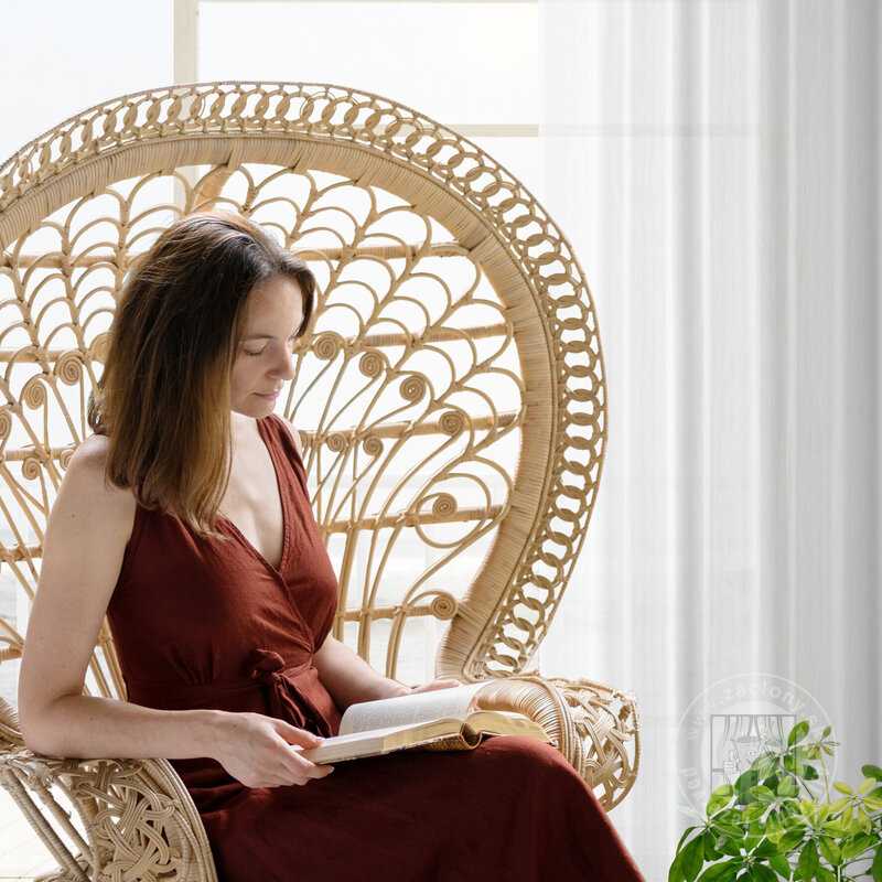 Záclona KALIA na krúžkoch 300x260cm