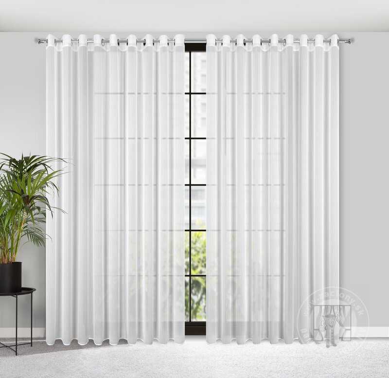 Záclona KALIA na krúžkoch 300x260cm
