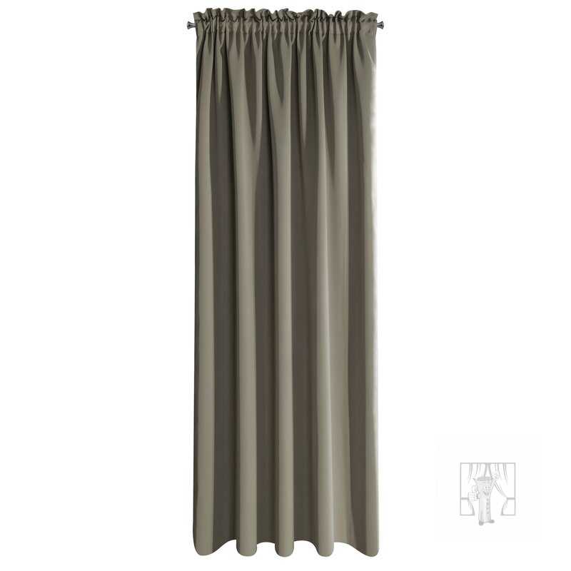 Záves LOGAN na páske 135x270cm cappuccino