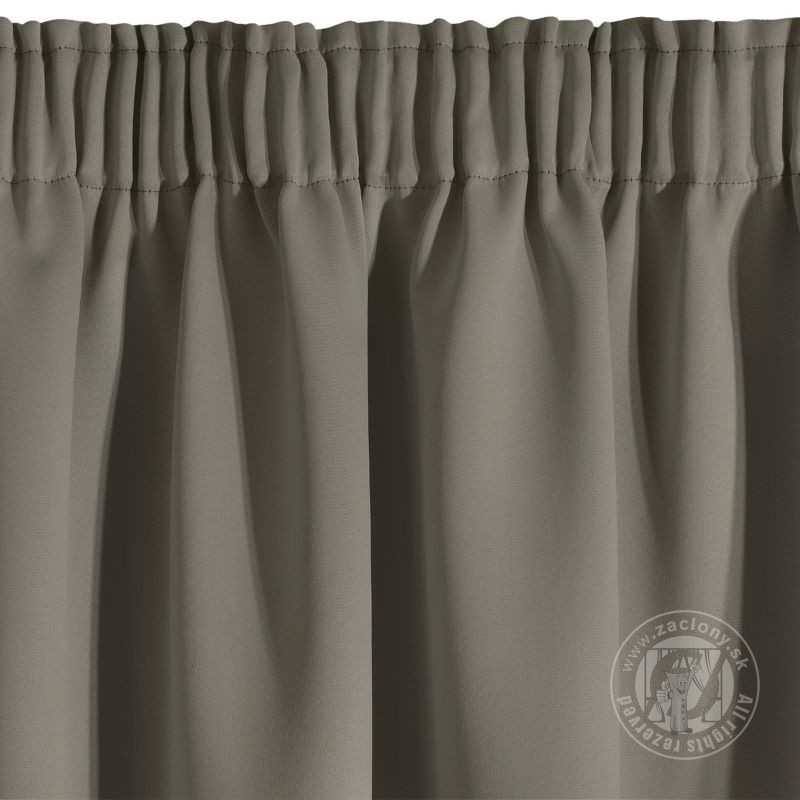 Záves LOGAN na páske 135x270cm cappuccino