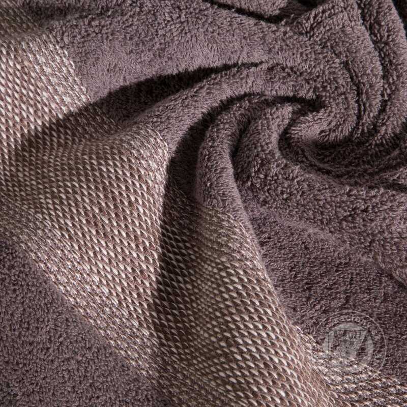 Sada uteráka a osušky KALI  hnedá