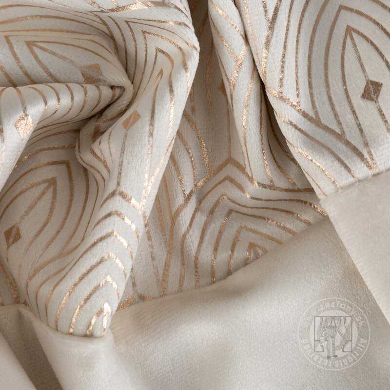 Záves AGNES na krúžkoch krémový 140x250cm 