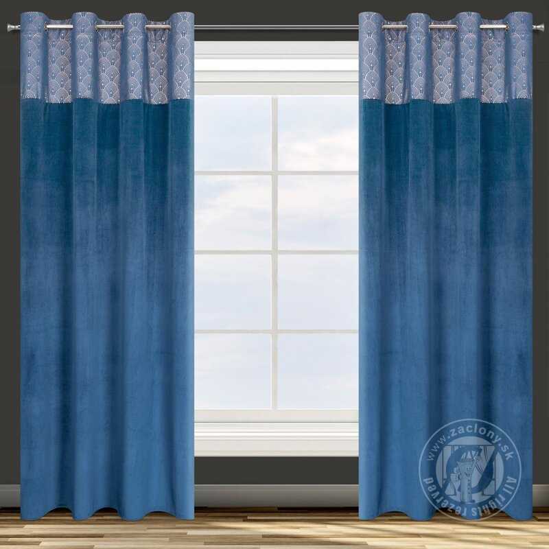 Záves AGNES na krúžkoch granátový 140x250cm