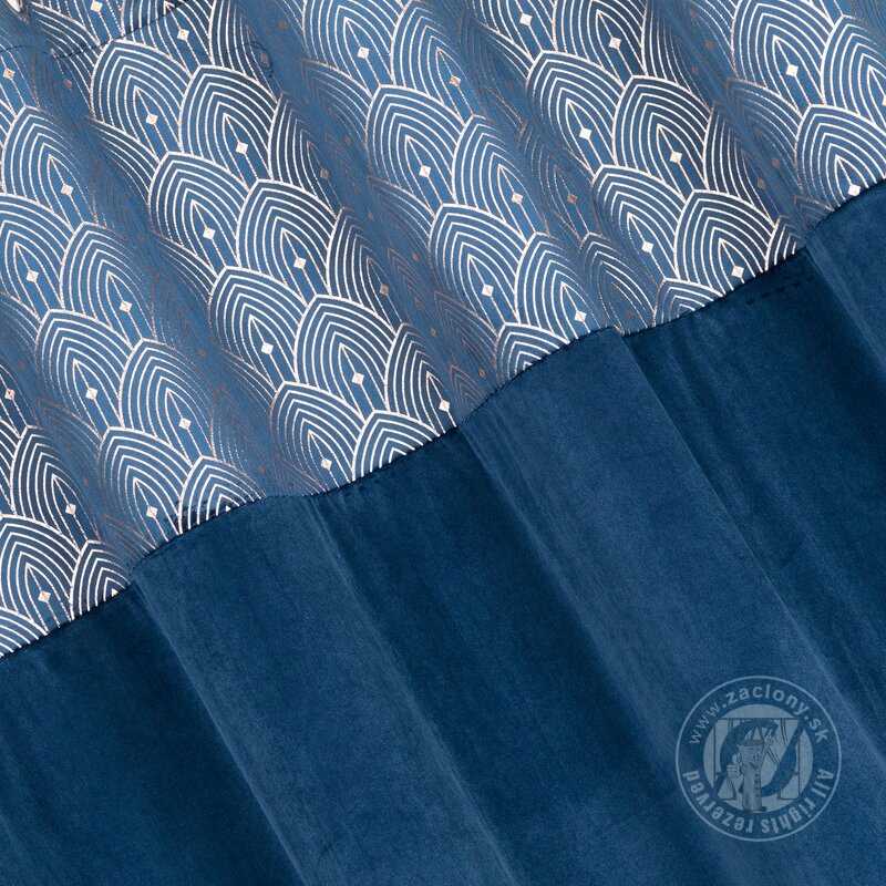 Záves AGNES na krúžkoch granátový 140x250cm