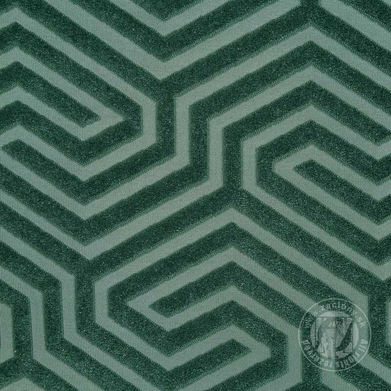 Záves PIERRE CARDIN INGA na krúžkoch tmavozelený 140x250cm