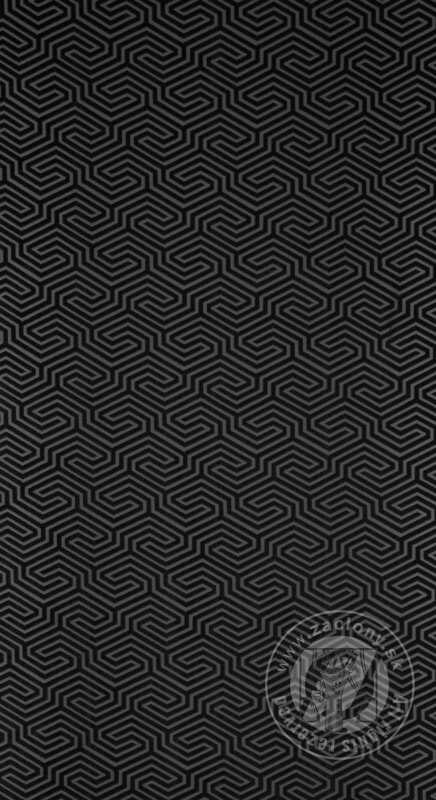 Záves PIERRE CARDIN INGA na krúžkoch čierny 140x250cm