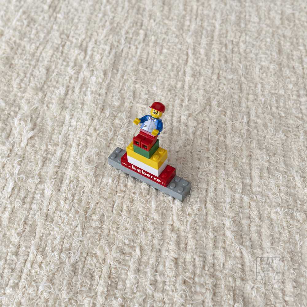 Ručne tkaný koberec - Béžový