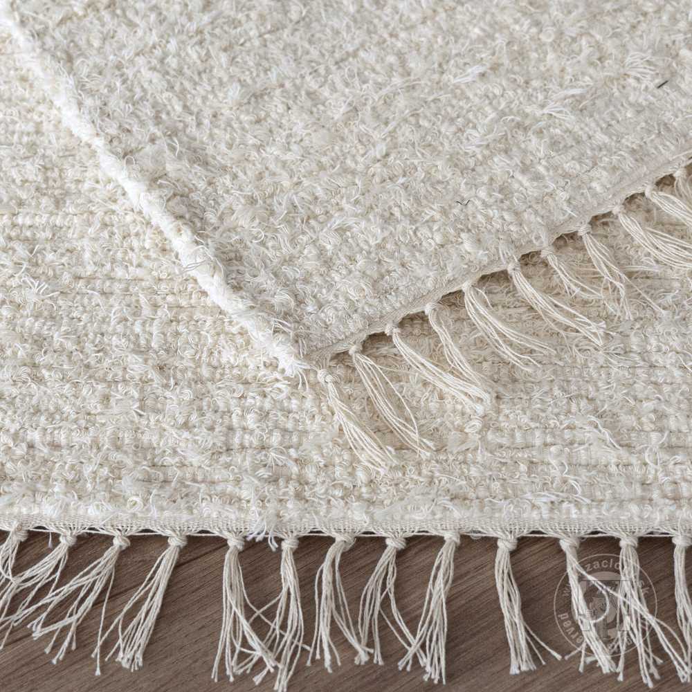 Ručne tkaný koberec - Béžový