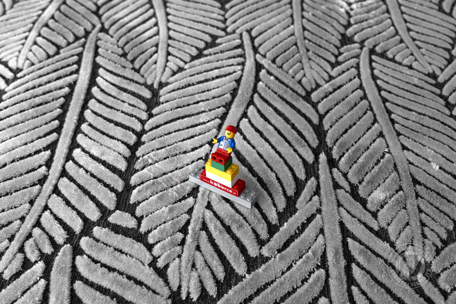 Kusový koberec RAGUSA 1810/27 Anthracite/Silver