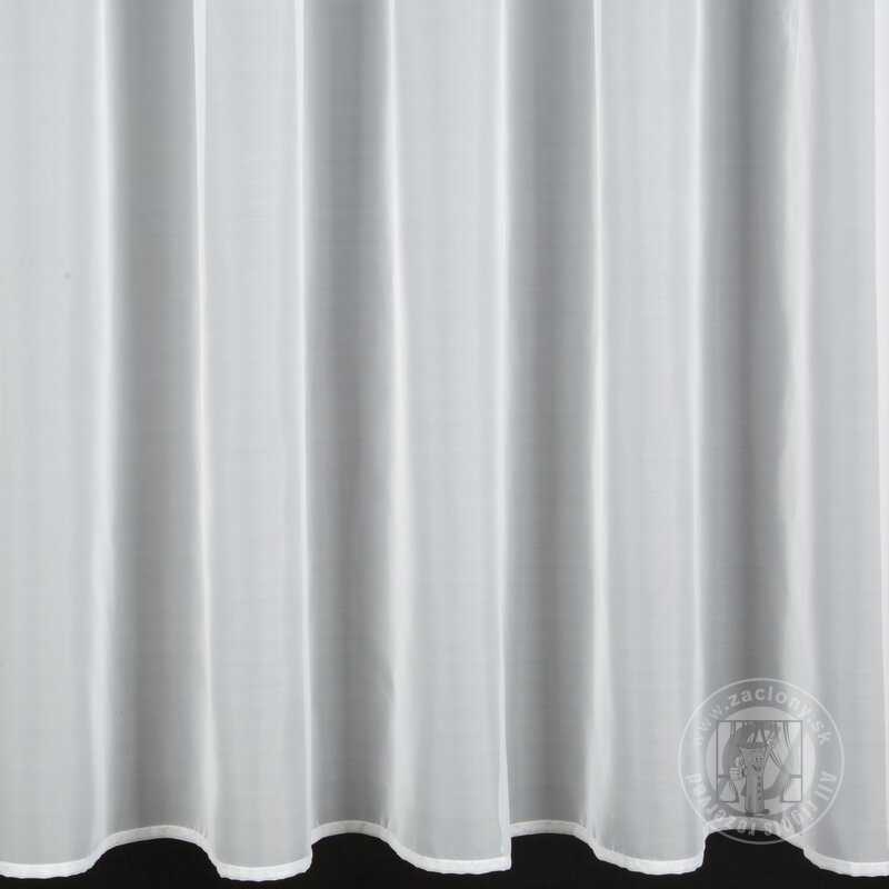 Záclona LUCY na páske biela 140x270cm