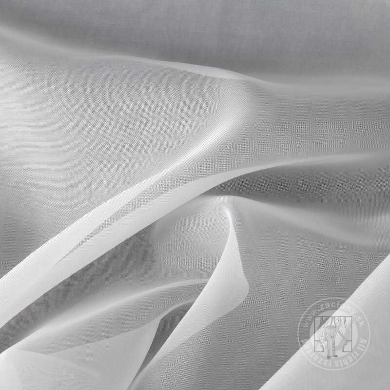 Záclona LUCY na krúžky biela 400x250cm