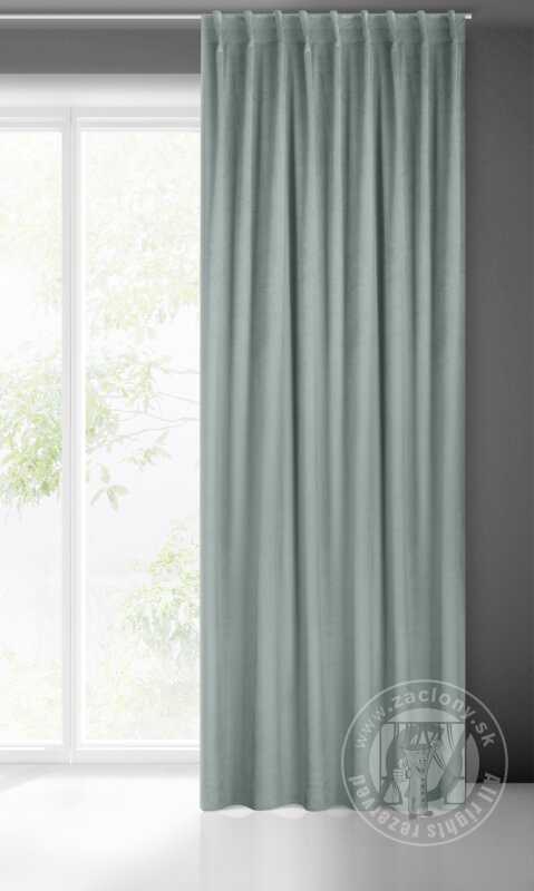 Záves MADLEN na flex páske sivý 140x300cm