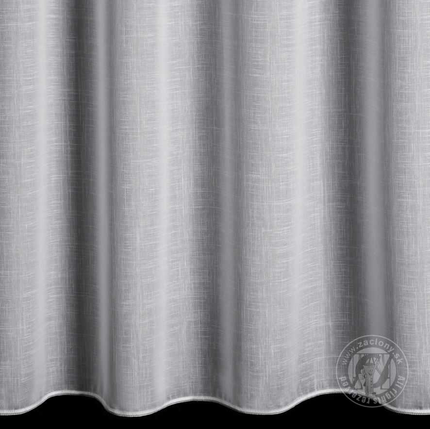 Záclona metráž 367040 biela