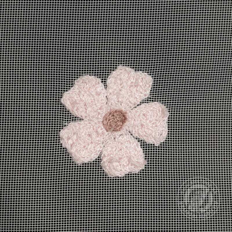 Záclona ELSA na krúžkoch biela/ružová 140x250cm