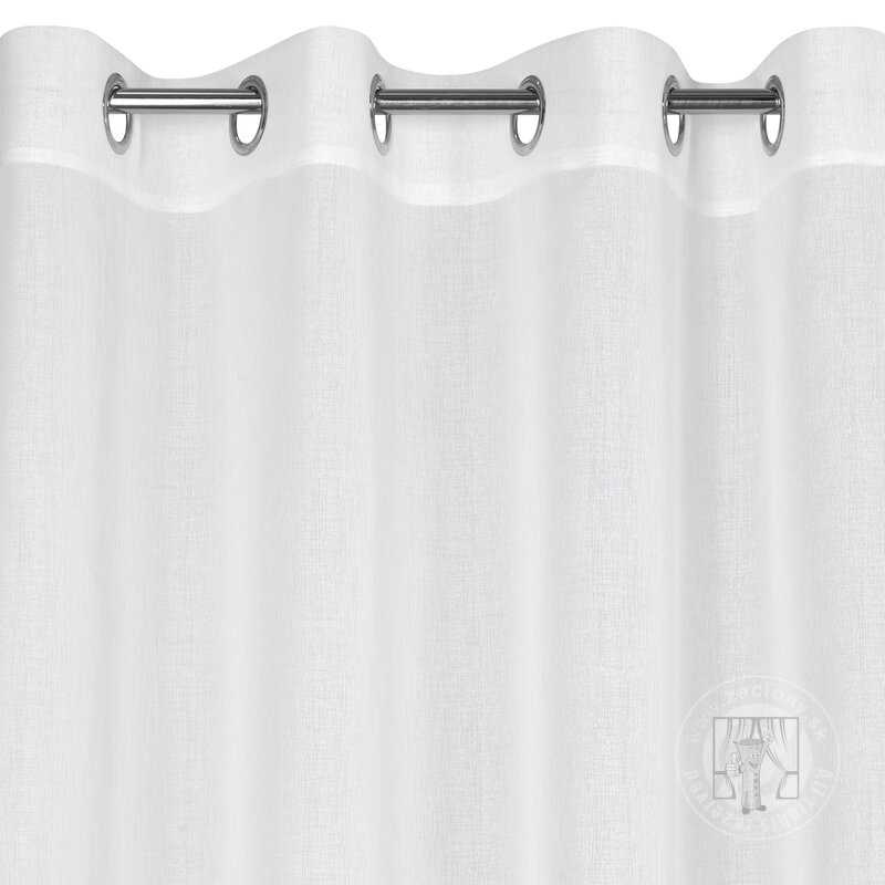 Záclona MARGO na krúžkoch biela 140x250cm