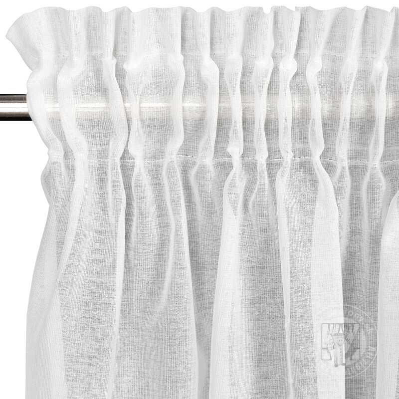 Záclona MARGO na páske biela 140x270cm