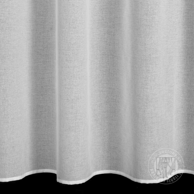 Záclona MARGO na páske biela 300x270cm