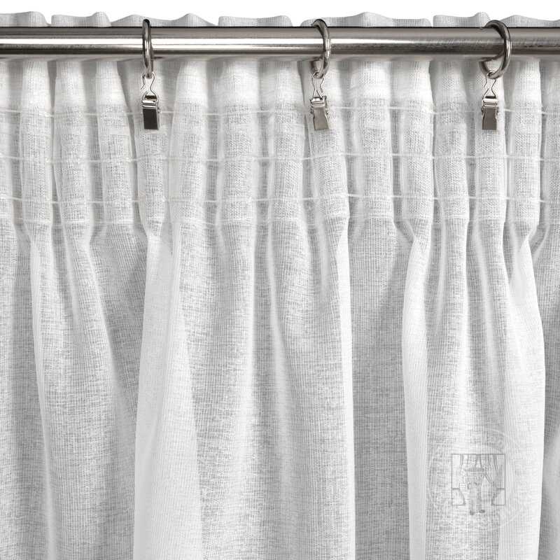 Záclona MARGO na páske biela 300x270cm