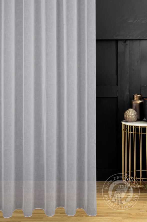 Záclona metráž 8014/ETA biela, 300cm