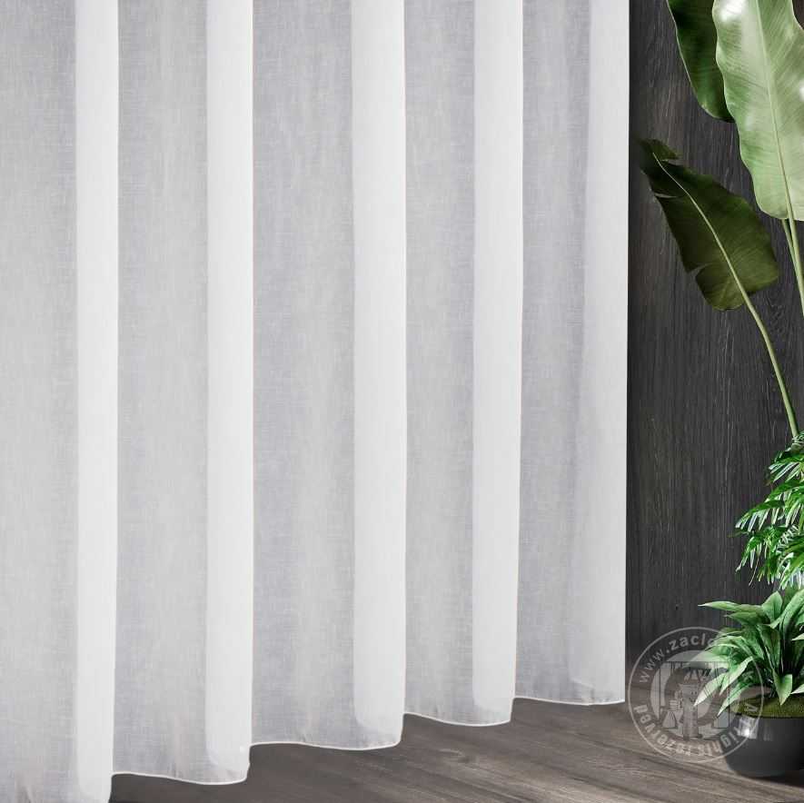 Záclona metráž 8014/ETA biela, 160cm