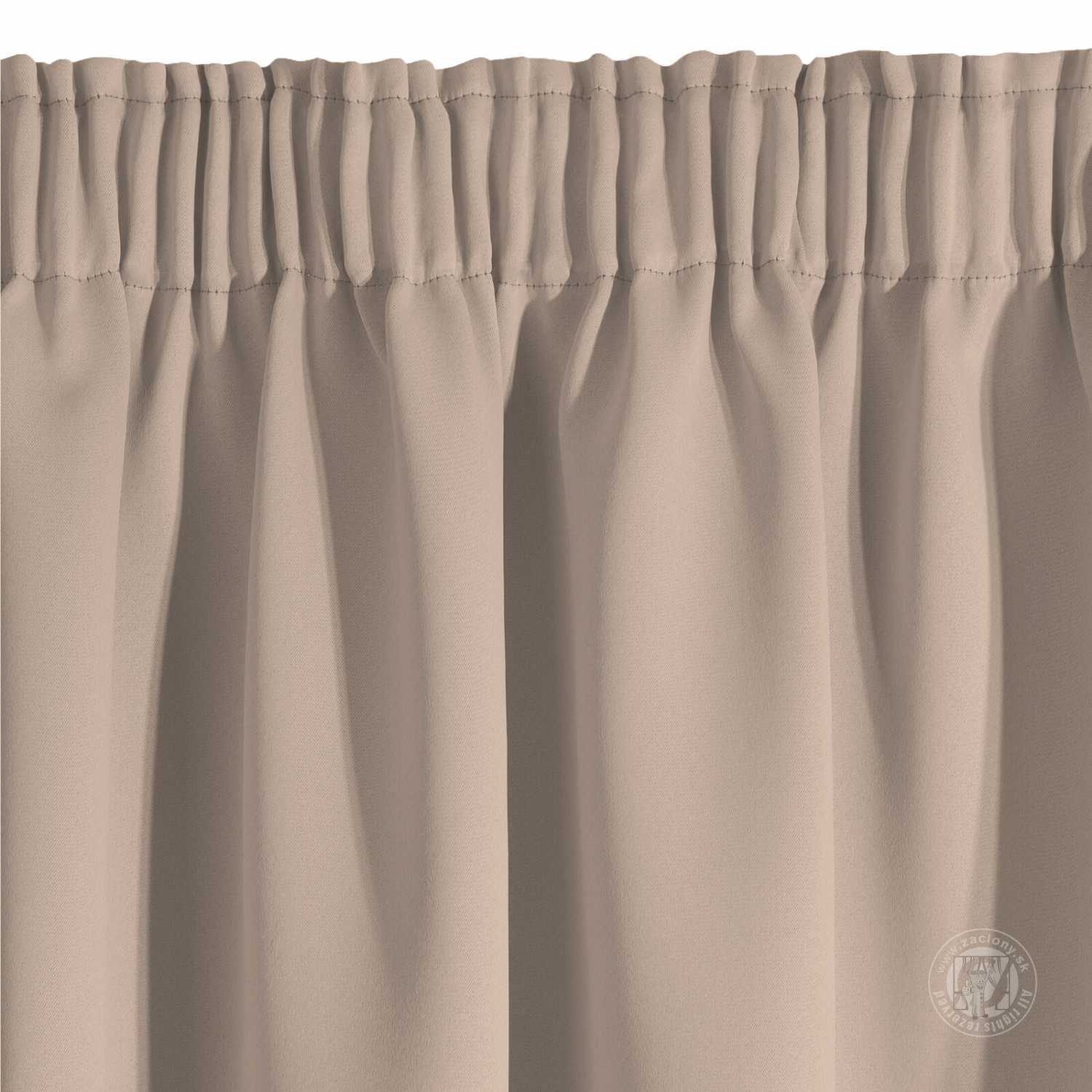 Záves LOGAN na páske 135x270cm béžový
