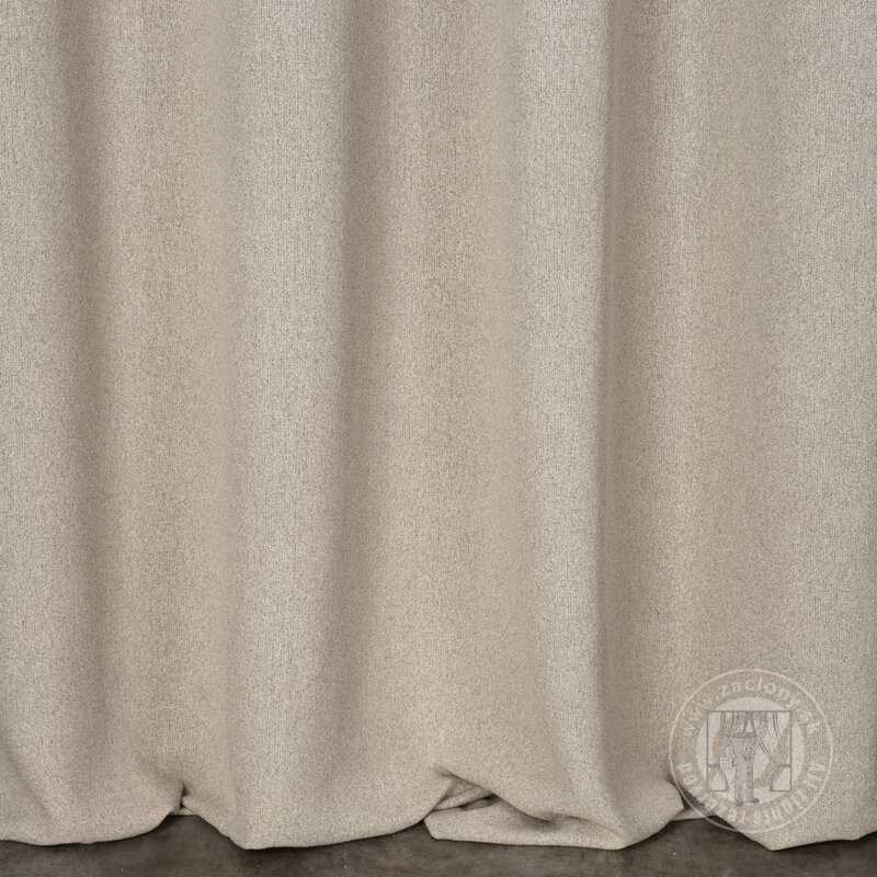 Záves LIDIA na krúžkoch béžový 140x250cm