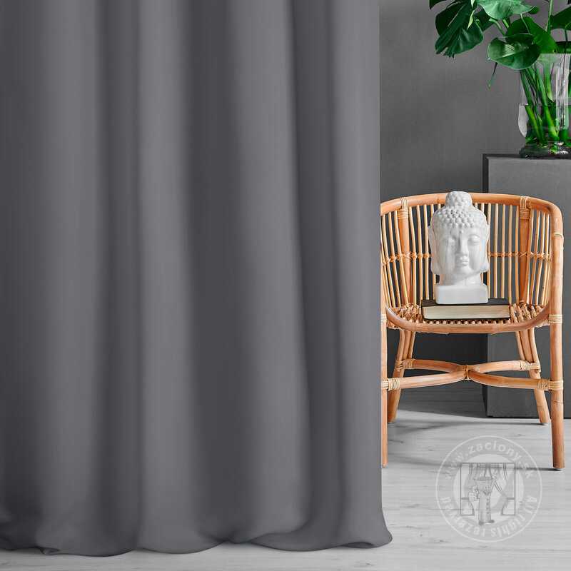 Záves BLACKOUT tmavosivý