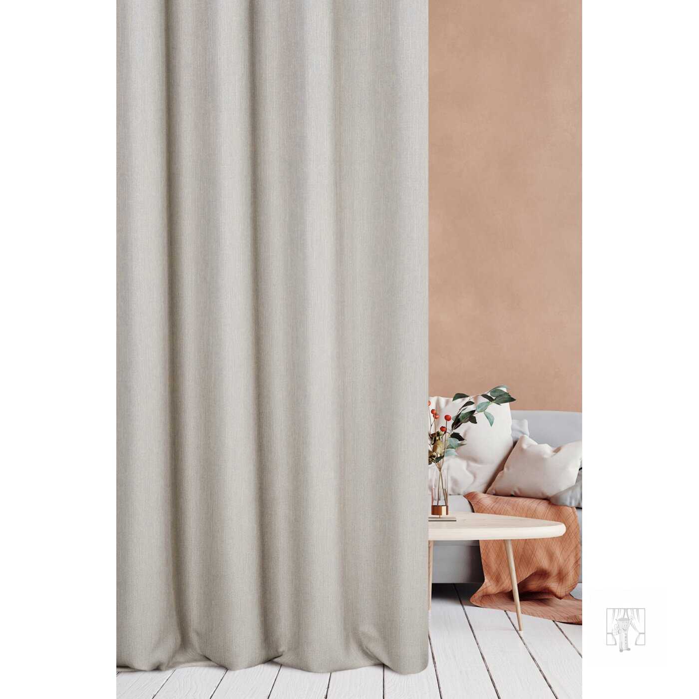 Záves STYLE S.SZA sivobéžový