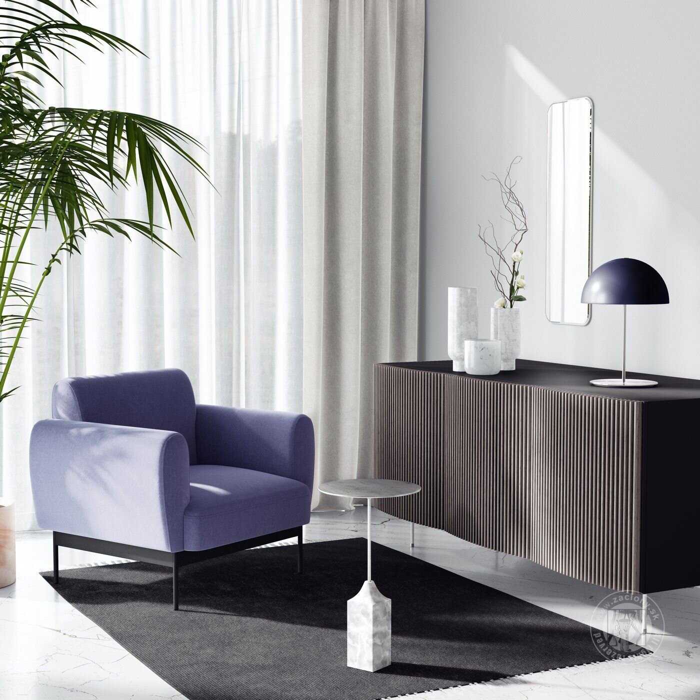 Záves STYLE NATU prírodná biela