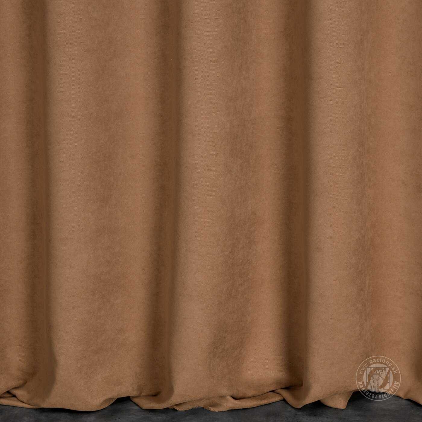 Záves 1403/300 škoricový